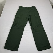 Wildland Firefighting Pants Mens 30x30 Green Flame Resistant FR Cargo Work FSS