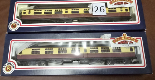 Bachmann 63ft bullied - 2x,