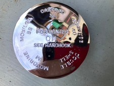 Vintage old stock original Ceandess Vincent oil tank cap with "Wintfr" error