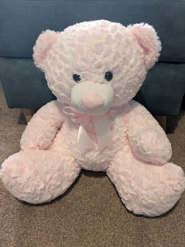 Pink teddy bear 40cm - teddy,
