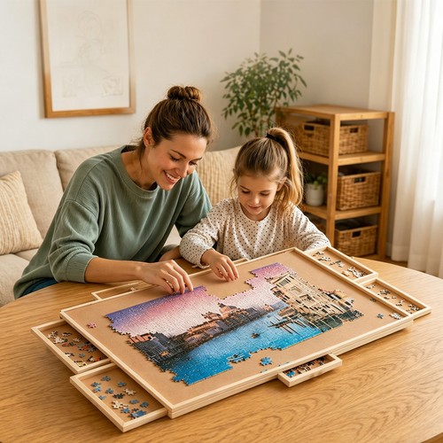 Multi drawer wooden puzzle - multi-drawer,