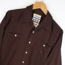 Christian Dior Vintage 70's Shirt Dagger Collar SZ XS-S (V826)