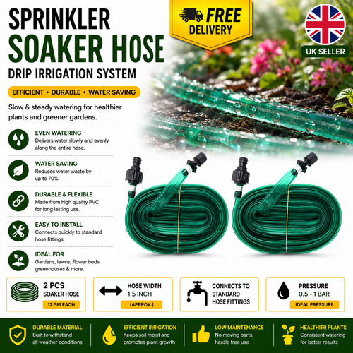 Garden sprinkler soaker hose - soaker,
