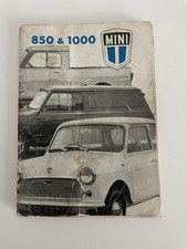 British Leyland Mini 850 & 1000 Owners Handbook