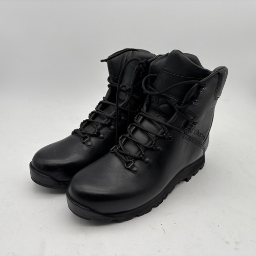 British army black leather - army,