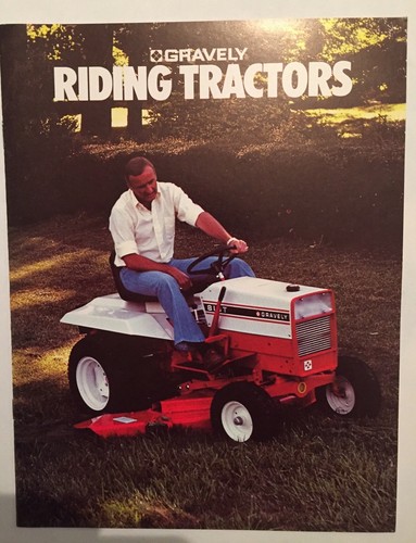 Gravely riding tractors - gravely, &