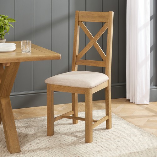 Dining chair with natural - dining,