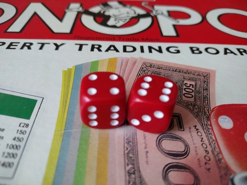 Monopoly set dice - set, of
