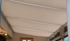 Pleated roof thermal blinds - pleated,