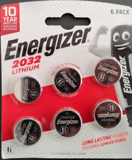 6x ENERGIZER CR2032