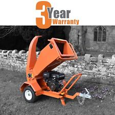 Towable Petrol Chipper With Engine