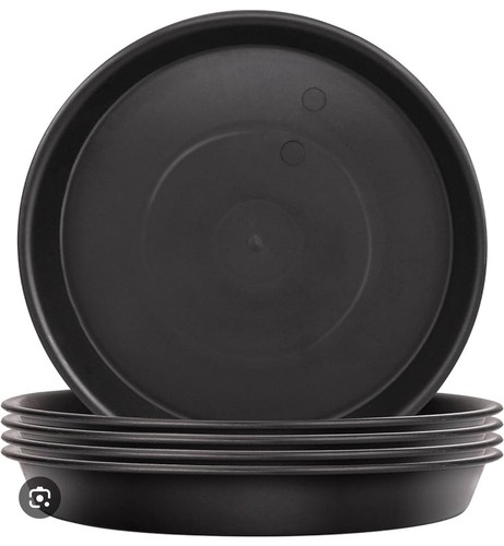 Round plant pot - round, plastic