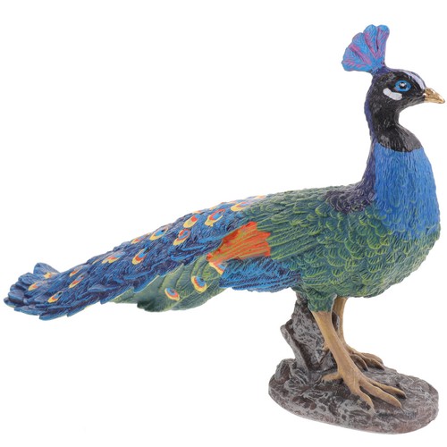 Garden ornaments peacock - garden,
