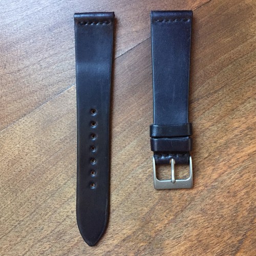 19mm vintage horween shell - 19mm,
