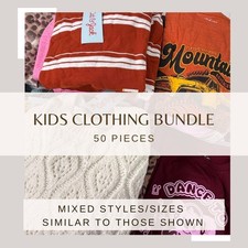 Bulk lot 50 kids clothing