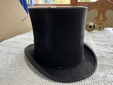 Vintage Top Hat Black 57cm
