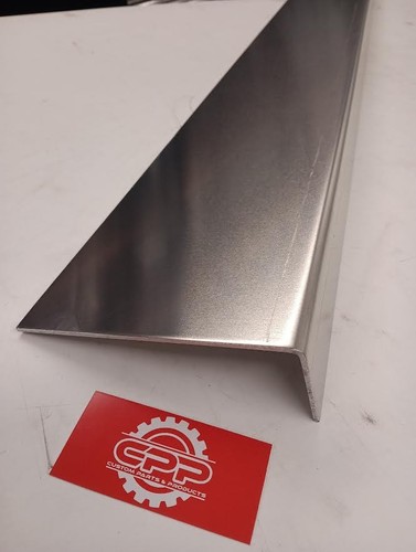 Aluminium unequal angle 150mm - aluminium,