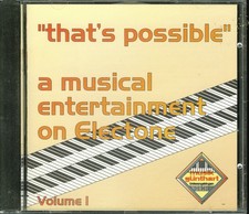 THAT'S POSSIBLE: Volume 1 CD (1993) [MINT] Yamaha EL-90 Electone Organ