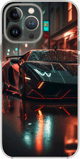 Futuristic Sports Car Rain