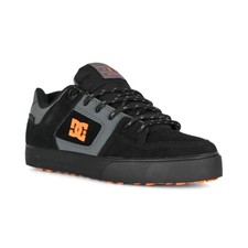 DC Pure WNT Winterised Skate Shoes - Grey/Black/Orange