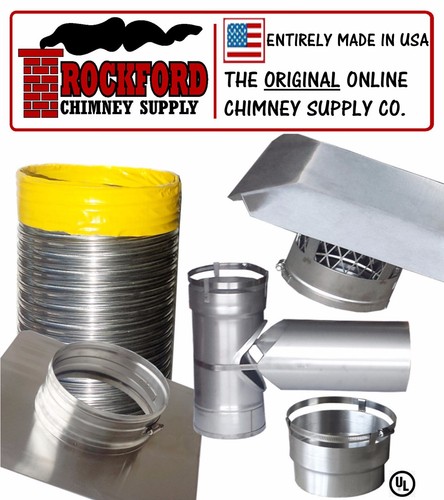 Smooth wall chimney liner kit - liner,