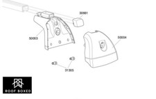 Thule 751 Footpack Spares