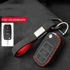 Full Suede Covered Key Fob