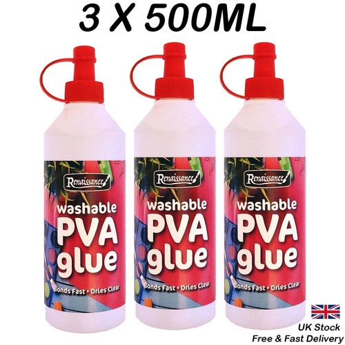 Pva glue bottles - 3,