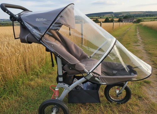 Rain cover shopping basket - rain,