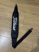 Titleist Golf Cart Bag Shoulder Strap, Black, Well Padded, very good condition