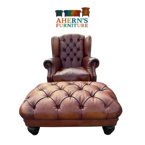 Tan leather tetrad - tan,