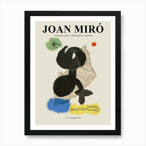 Joan miro art - art, framed