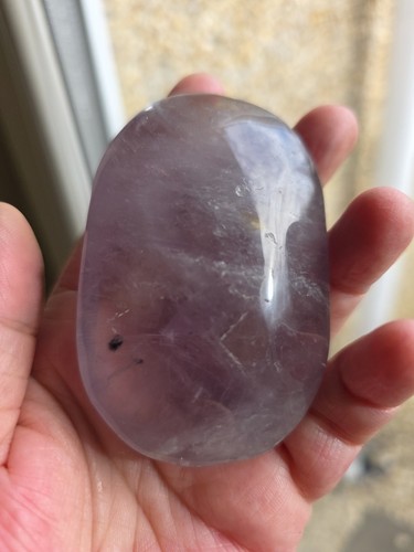 Finger print large amethyst - print,