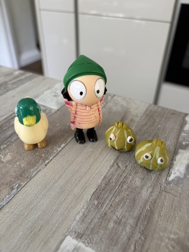 Sarah and duck - and, plastic