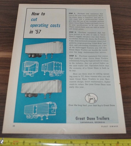 1957 great dane trailer truck - 1957,