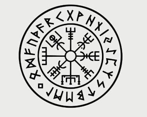 Camper van sticker viking - 2,