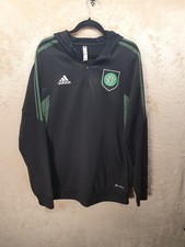 Glasgow Celtic Authentic Adidas Large Quarter Zip Top