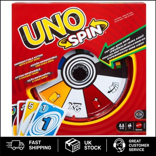 Classic uno spin game fun - uno, game: