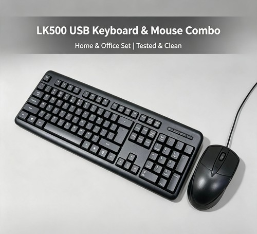 Lk500 black usb - lk500, wired