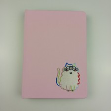 Paperchase A5 Embroidered Cat