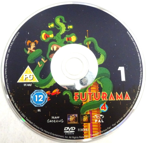 Futurama season disc 1 - season, 4