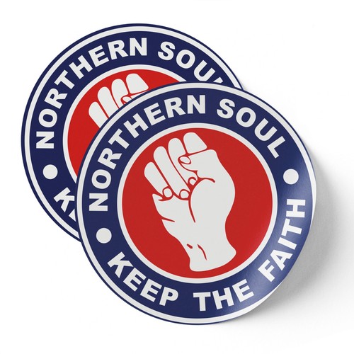 Northern soul vinyl sticker - vinyl,