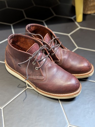 Red wing 3141 chukka - red, boot
