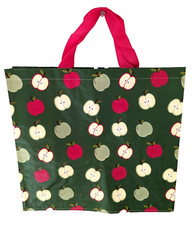 2x Apple Tesco Shopping Bag Tote Shopper Jute Apples Orchard Autumn Bag