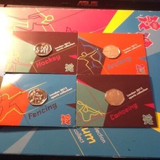 x4 royal mint carded olympic