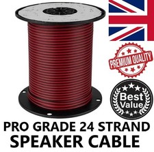 Red Black Speaker Cable PRO