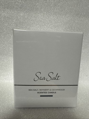 White company sea salt - company, candle