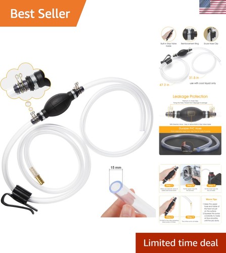 Gasoline siphon hose - gasoline, pump