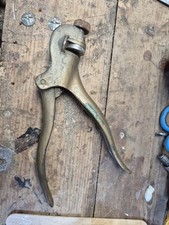 Vintage Eclipse No 77 Saw Tooth Setter Brass Tool  Made in England