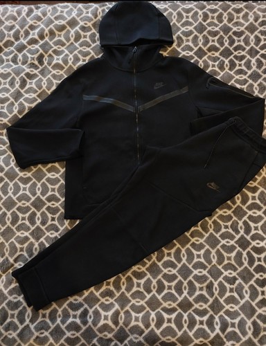 Black nike tech fleece full - tech,